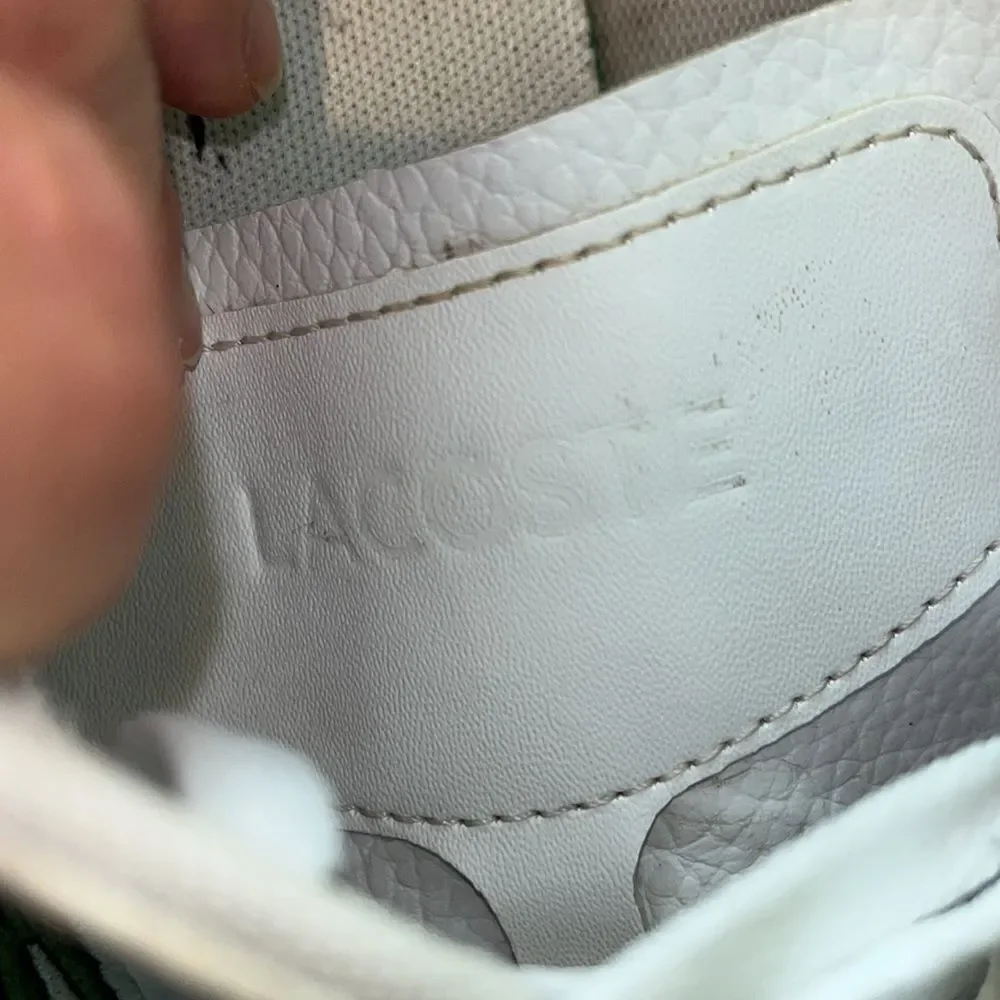 NOVAK Lacoste Powercourt Sneakers Trainers Tennis Shoes 10 1/2 US UK 9.5/Euro 44
